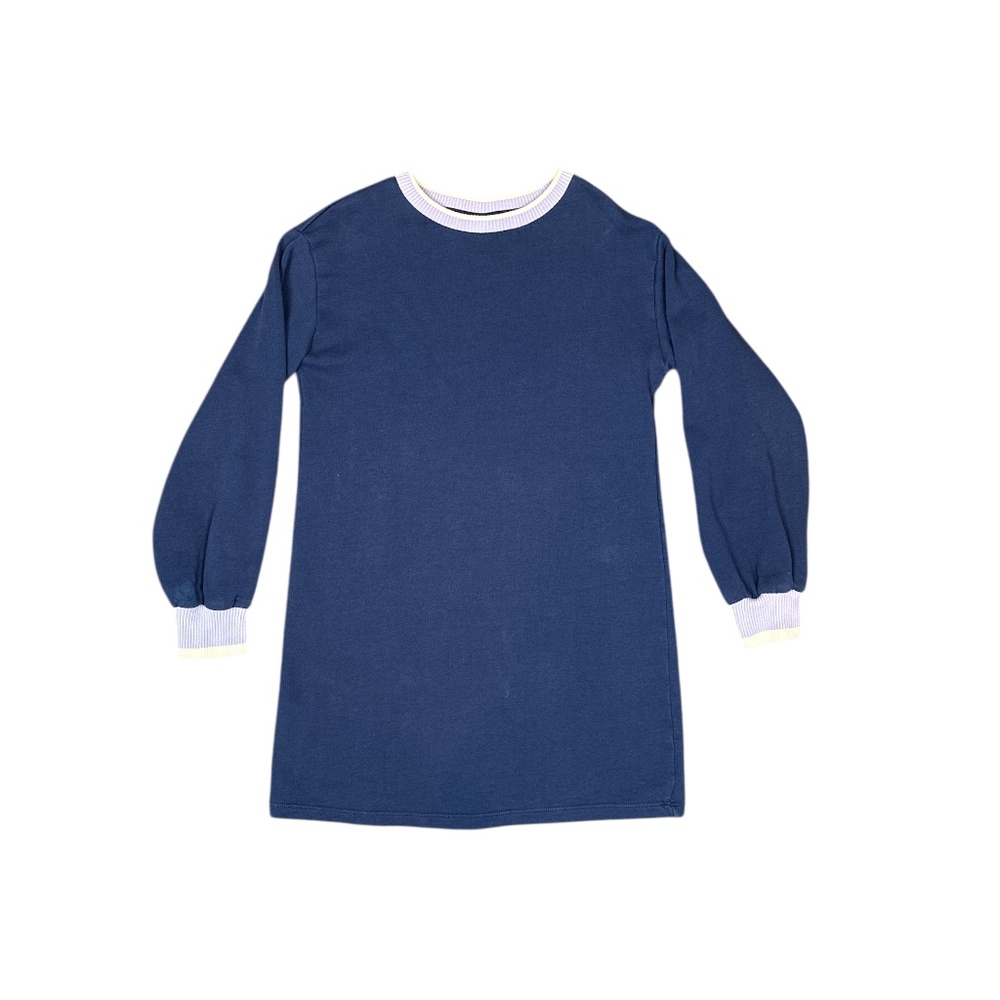 Hanna Andersson Navy Blue Dress Size 8